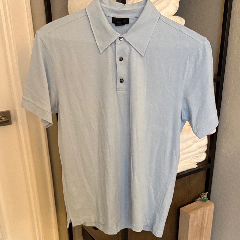 Express Sky Blue Polo Shirt